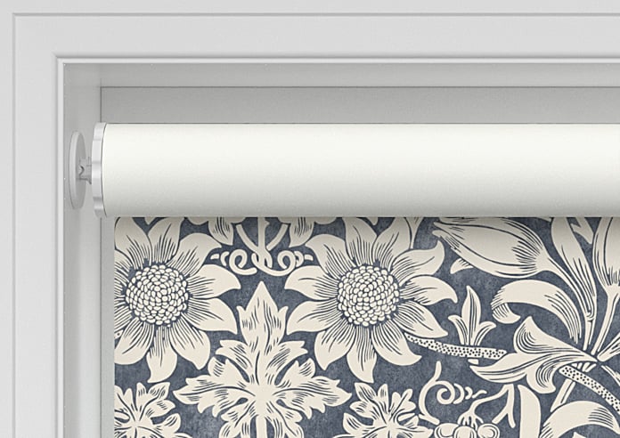 William Morris At Home Sunflower, Indigo - Twist&Fit Roller Blind - Image 9